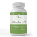 Ingrediente originale pure Alfalfa Leaf, (100 capsule) întotdeauna pură, fără aditivi sau fillers, Lab verificat