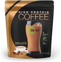 Chike Chai Latte High Proteine Iced Coffee, 20 G Proteine, 2 Shots Espresso, 1 G Zahăr, Keto Friendly și Gluten Free, 14 Serviri (16 Ounce)