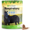 Silver Lining Herbs Supliment de suport respirator pentru cai - Suplimente cai pentru Lung Curățenie și Sănătate respiratorie - Mare pentru funcția pulmonară, respirație & Clear Airways - 1 lb 60-Day Supply