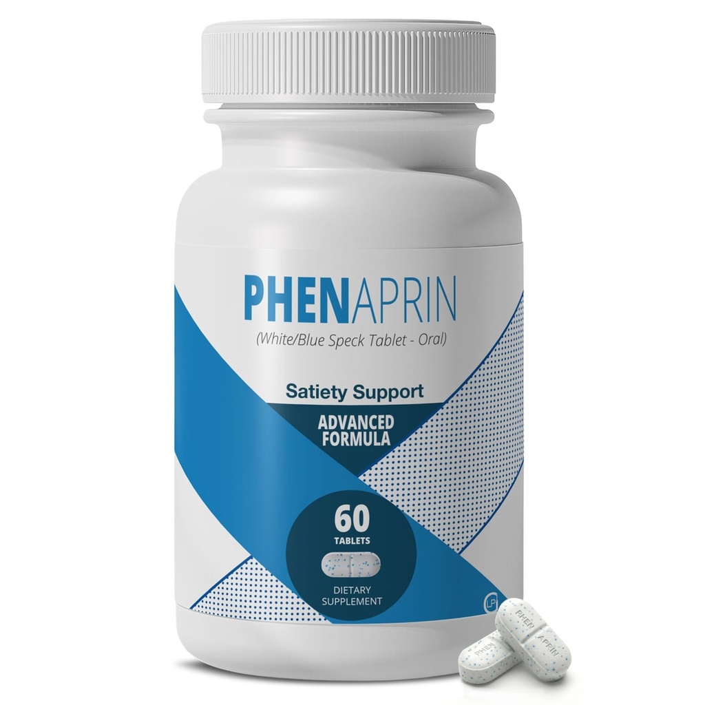 FenApromin pastile dietetice avansate pentru pierderea in greutate si energie - Multi-Pathway Appetit Suppressant & termogenic Fat Burner pentru barbati si femei - Booster metabolice, Suport zgomot alimentar & Cravings - 60 comprimate
