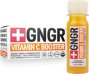 +GNGR Vitamina C Imunitate Booster Ginger presat la rece Shot cu Turmeric, Cayenne, Acerola, Imunitate Shot cu suc de ghimbir peruvian pentru tot sprijinul imunitar natural și digestiv 2 fl oz (Pachet de 12)