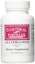 Formulari ecologice Altiamină Vitamină B1 50 Mg, Alb, 60 Conte