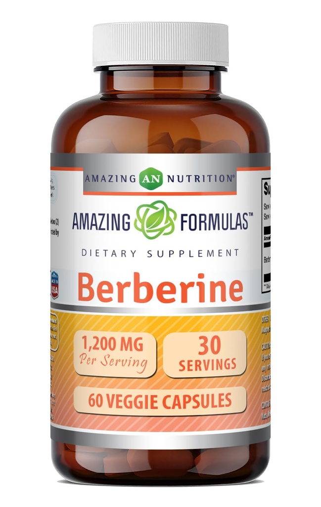 Amazing Formulas Berberine Supliment 