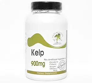 Kelp 900mg ~ 180 capsule - fără aditivi ~ Suplimente naturiste