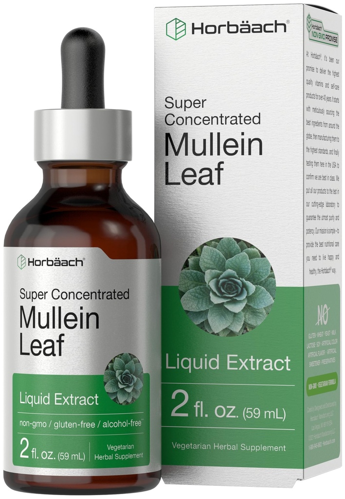 Horbäach Mullein Extract picături de frunze 