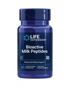Life Extensie Bioactive Milk Peptides, Suport Mood sănătos, Supliment de somn, Relaxare, peptide de lapte, cazeină decapeptidă, Hormone-Free, Gluten-Free, Non-GMO, Vegetarian, 30 capsule