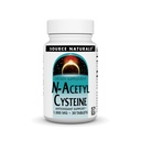 Sursa Naturals N-Acetyl Cysteine Antioxidant Suport 1000 mg Supliment alimentar care sprijină sănătatea respiratorie * - 30 comprimate