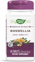 Natura's Way Standardized Boswellia, 40% Acid Boswellic per Serving, TRU-ID Certified, Vegetarian, 60 Tablete, Pachet de 2