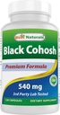Cele mai bune Naturale Negru Cohosh 540 mg 120 capsule