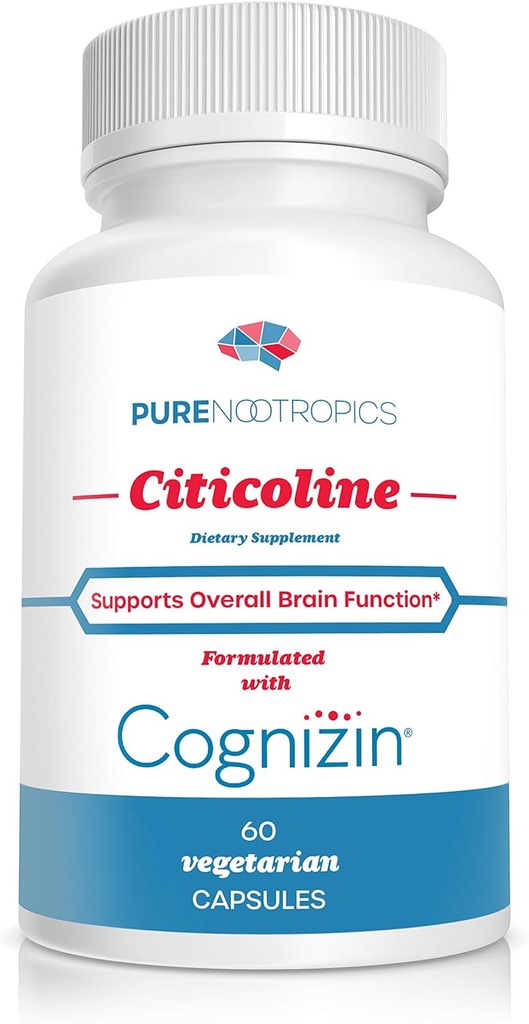 Nootropuri pure - CDP Choline (Citicalină) Capsule 300 mg Capsule 