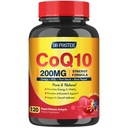 CoQ10 200mg Softgels cu vitamina E & Omega 3-6 -9 & PQQ - Coenzime de înaltă absorbţie Q10 cu bioperină 