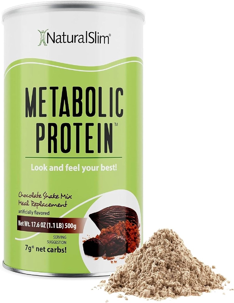 NaturalSlim Metabolic Whey Pudră de proteine Ciocolată 