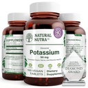 Natural Nutra Elemental Potasiu Gluconate 99 mg Supliment alimentar 