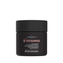 Livingood Daily Vitamina B Capsule complexe pentru bărbați și femei, B12 și Folat metilat, 11 forme active, inclusiv B1 B2 B3 B5 B6 și Biotină, Gluten gratuit, Vitamine Vegan B pentru unghiile pielii parului, 30 capsule