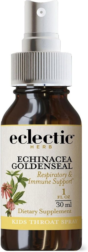 Echinacea puștiului ELECTIC INSTITUTE - Goldenseal Throat Spray (Orange Flavor) 1 Once