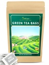 TeeLux Saci de ceai verde, Ceai verde pur natural, Super Antioxidant, Cafeinat, 100 Count Saci de ceai pentru a sprijini sănătatea generală
