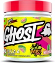 GHOST BCAA pulbere Aminoacidi Supliment, Pepene verde pentru copii patch-uri de aur - 30 Serviri - Sugar-Free Intra, Post & Pre Antrenament Amino pulbere și băutură de recuperare, 7G BCAA