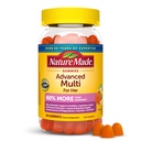 Natura Avansate femei Gummy Multivitamine cu Citrat de magneziu, Calciu, Vitamine B, Gume multivitamine pentru femei, 90 Multi Vitamine Gumies, 30 zile de aprovizionare