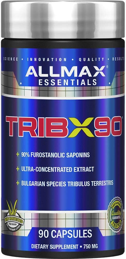 Tribul de nutriţie ALLMAX X 90, Extract de Tribulus Ultraconcentrat din Bulgaria, 90 capsule