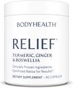 Bodyhealth Inflam Relief, Supliment comun, Ajutor pentru spate, genunchi, mâini, cu Turmeric, Boswellia, Ginger, Toate naturale, non-GMO, Gluten gratuit (90 capsule)