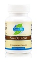 Priority One Vitamine Sun D3 3000 90 Capsule vegetariene - Cea mai biodisponibilă formă de vitamina D (colecalciferol). *