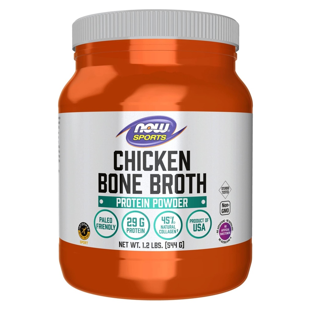 ACUM Alimente Sport Nutritie, Pudră de oase de pui cu extract de oase de pui de calitate premium, 1,2-Lire