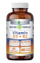 Formulari uimitoare Vitamina D3 5000 UI cu vitamina K2 100 mcg 