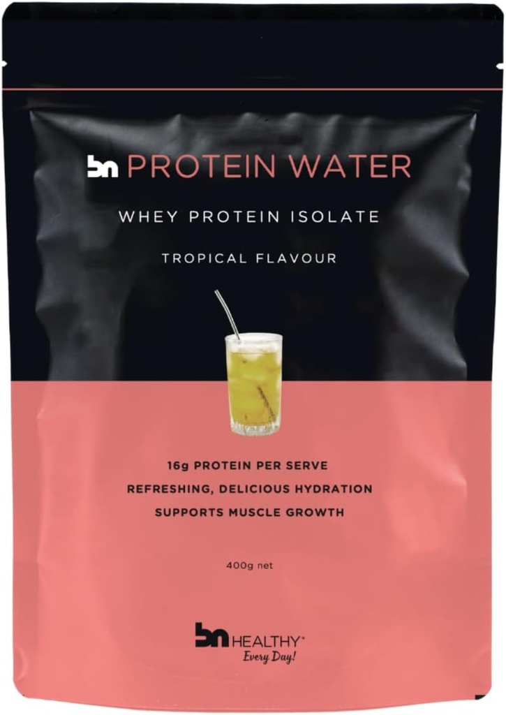 Pudră de proteine delicioasa BNHEY - Tropical - Premium Izolat pentru cea mai mare concentrație de proteine - Formula fără zahăr pentru managementul greutății