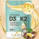 Vitamina D3 10000 ui Plus K2 (MK-7) 200 mcg