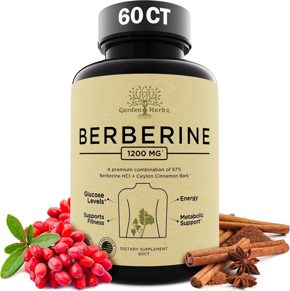 Berberine Supliment, Berberine 1200 Mg 