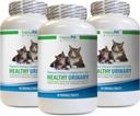 Cat UTI Supliment - CAT Complex urinar sănătos - UTI Soluţie - Formula naturală - Anti - pisica Incontinenţă urinară - 3 flacoane (270 comprimate)