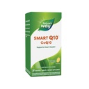 Natura's Way SMART Q10 CoQ10, sprijină Heart Health & Cellular Energy*, Tropical Fruit Flavored, 100 mg per Serving, 30 Chewable Tablets (Packaging May Vary)
