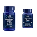 Extensie de viață MacuGuard Eye Health Supliment cu capsule de magneziu 500mg - Lutein, Zeaxantină, Meso-zeaxantină și Saffron pentru viziune sănătoasă - 60 Softgels și 100 Capsule vegetariene