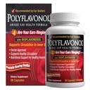 Poliflavonol cu Bioflavonoids, Tinitus Relief, Formula unica de sanatate a urechii, Inel Urechi de sprijin, Suportă Circulație în Ureche Internă, Promovează Heading Health, 90 Capsule, 30 Servings