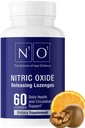 N1O1 Oxid azotic Lozenges - 60 Conte - Suplimentul oxidului azotic pentru sănătatea inimii, circulaţie, energie, fluxul sanguin, oxigenare, tensiune arterială sănătoasă, suport cardiovascular pentru bărbaţi şi femei