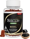 Silajit Gummies, Pure Himalayan Shilajit Gummies for Men, Formula with Rhodiola Rosea, Ginseng Root, Chaga, Vitamina D, Support Energy, Immune & Brain Health, Non-GMO, Vegan, 60 Count