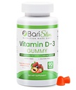 BariSlim Bariatric Vitamina D-3 Gumiile - Special Formulat Gummy Vitamina pentru pacienti dupa cresterea in greutate Chirurgie - Usor de digerat si arome de fructe de mare gustare 