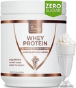 Aventura mea pentru a se potrivi Whey praf de proteine izolate - praf de proteine carbohidrat scăzut pentru femei - îndulcit cu Stevia Whey izolat proteine pentru creștere musculară - Pulbere de proteine (Chocolate Ice Cream, 15 Serviri)