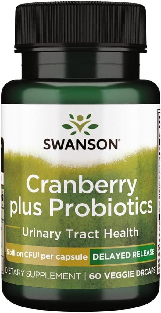 Swanson Cranberry Probiotic 5 miliarde capsule Cfu 60 Veg