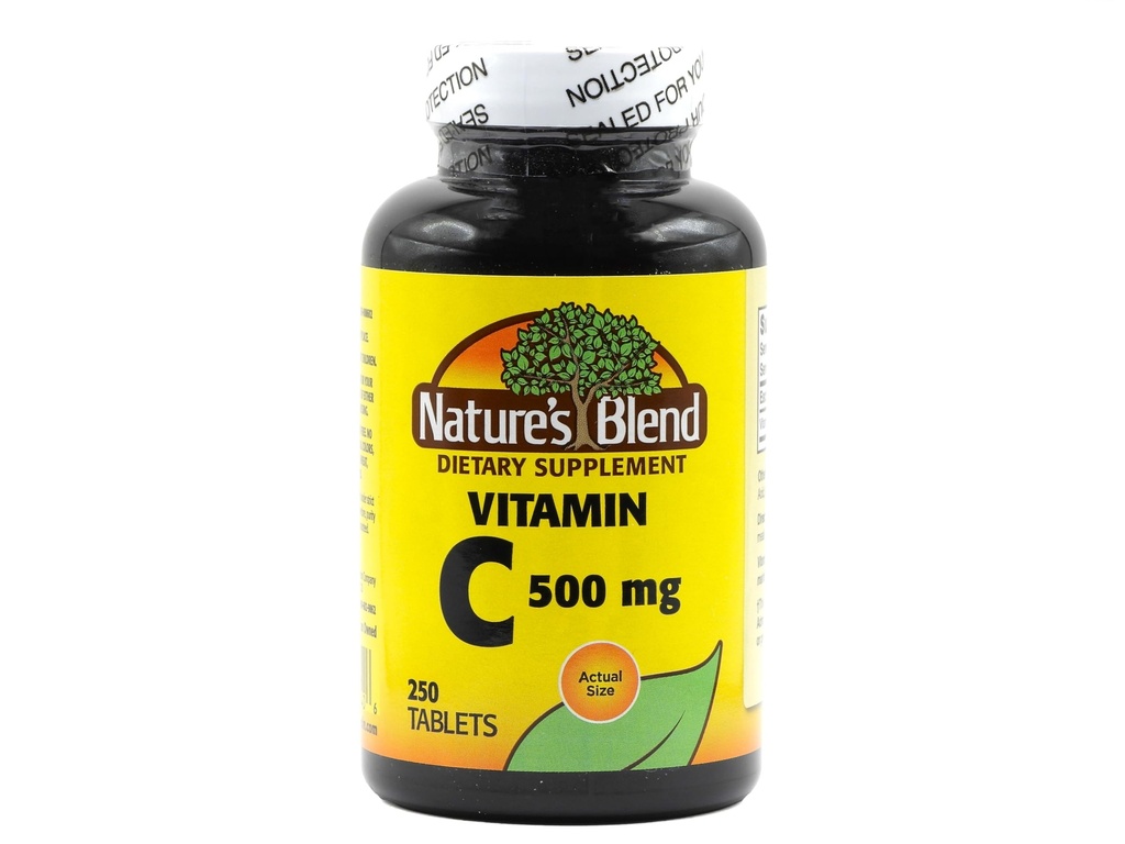 Blend vitamina C 500 mg 250 comprimate de amestec naturale