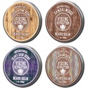 Viking Revolution 4 Beard Balm Variety Pack (1oz Each) - Sandalwood, Pine & Cedar, Bay Rum, Clary Sage - Styles, Consolidează și Softens Barbă și mustațe - Ceară pentru bărbați