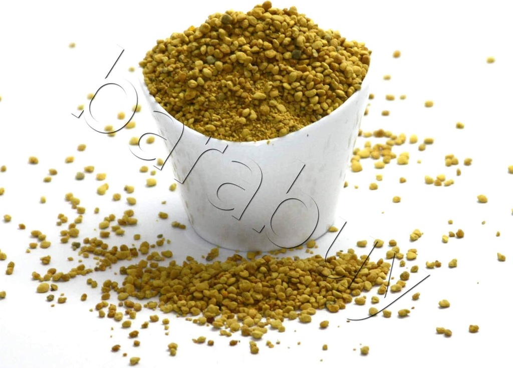 dilmark BEE Polen 100% pur natural neprocesat Albină Polen Granule 5 lbs, galben, ambalaj de 1