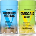 Omega-3 Vegan + Gume de magneziu 