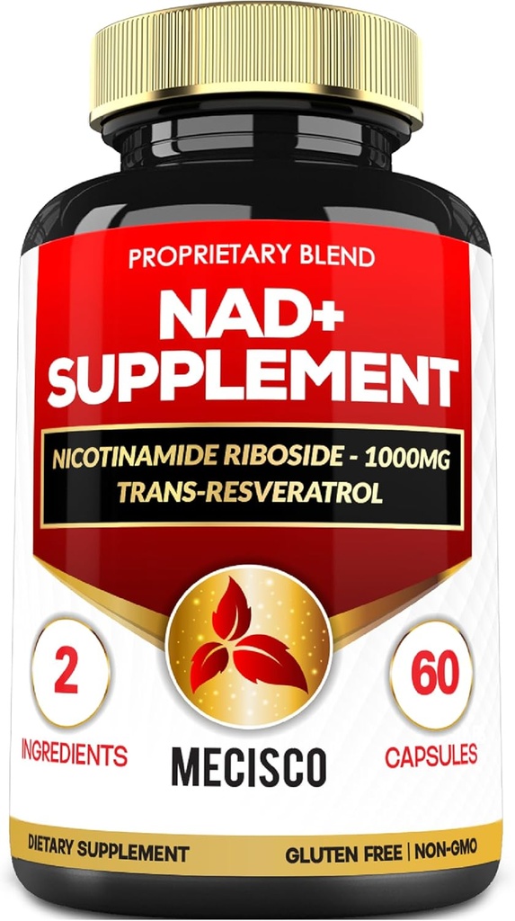 2in1 Supliment cu nicotinamidă Ribozidă & Resveratrol - 60 capsule timp de 30 zile