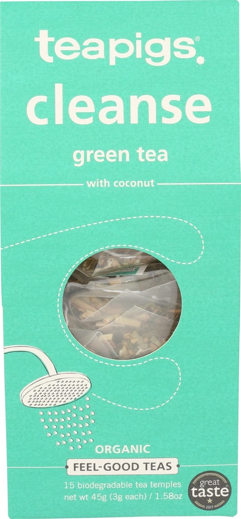 Teapigs Organic Cleanse, 15Count