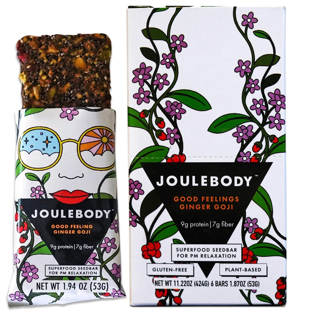 Joulebody 5 PM Bine simt organic Ginger Goji Seedbar 