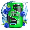 Specie Nutritie Amino Evolved EAA & BCAA Pulbere, Aminoacidi ramificati lant, Recuperare musculara & Rezistenta, Suplimentul de antrenament Pre & Post (Zmeura albastra, 30 Serviri)