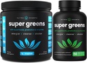 NutraChamps Tropical Super Greens Pulbere & Super Greens Capsule
