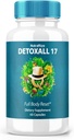 DetoxAll 17 - DetoxifiereToate 17 Reset corp complet, DetoxAll17 Supliment alimentar pentru sănătate generală și wellness, Putere maximă Toate pastilele naturale la stimularea energiei, Detoxifiere Toate 17 Recenzii (60 capsule)