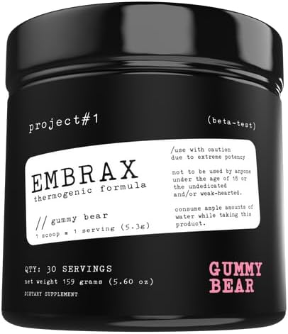 Proiectul #1 Embrax: Preworkout termogenic Bărbaţii şi femeile arzătoare de grăsime - Cele mai bune burtă Fat Burner pentru femei şi bărbaţi, L-Carnitina Suplimentul pulbere de antrenament pre pentru bărbaţi şi femei 